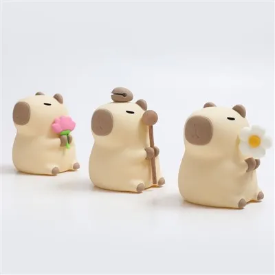Silikonová lampa Capybara